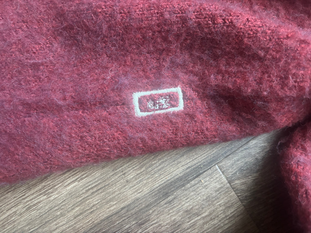By His Stripes Mohair Sweater