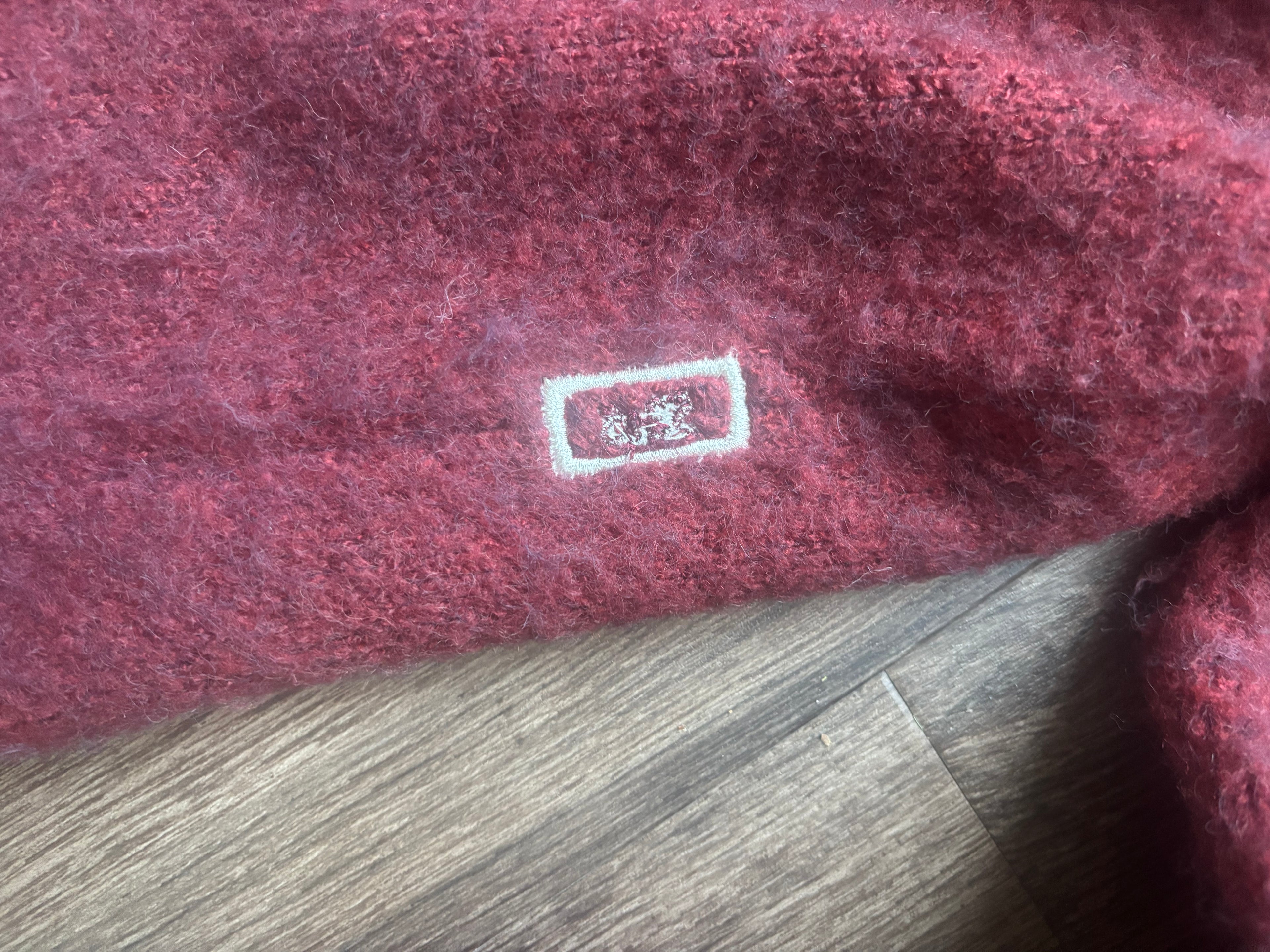 By His Stripes Mohair Sweater
